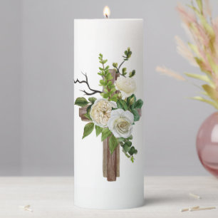 Easter Holiday Pillar Candle