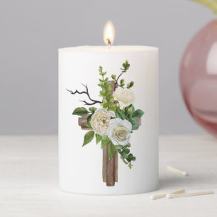 Easter Holiday Pillar Candle