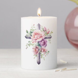 Easter Holiday Pillar Candle