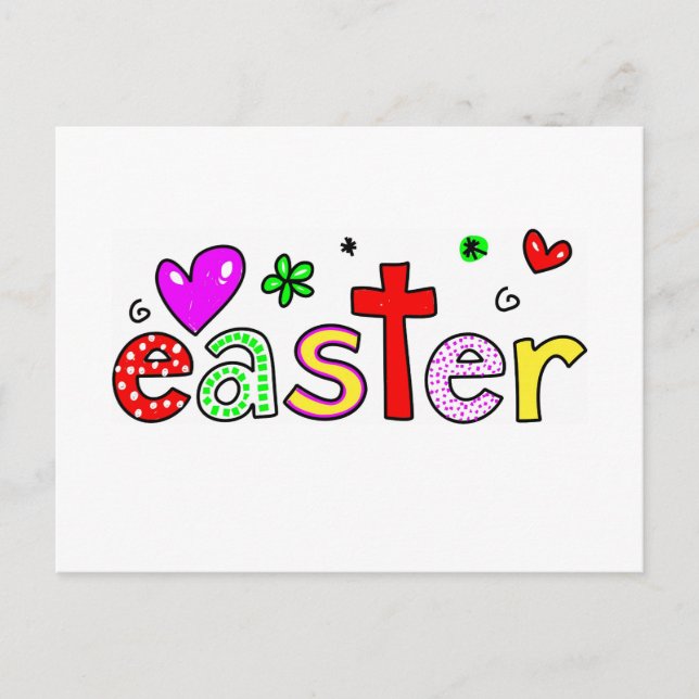 easter holiday postcard (Front)