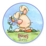 Easter Honey Bunny Classic Round Sticker
