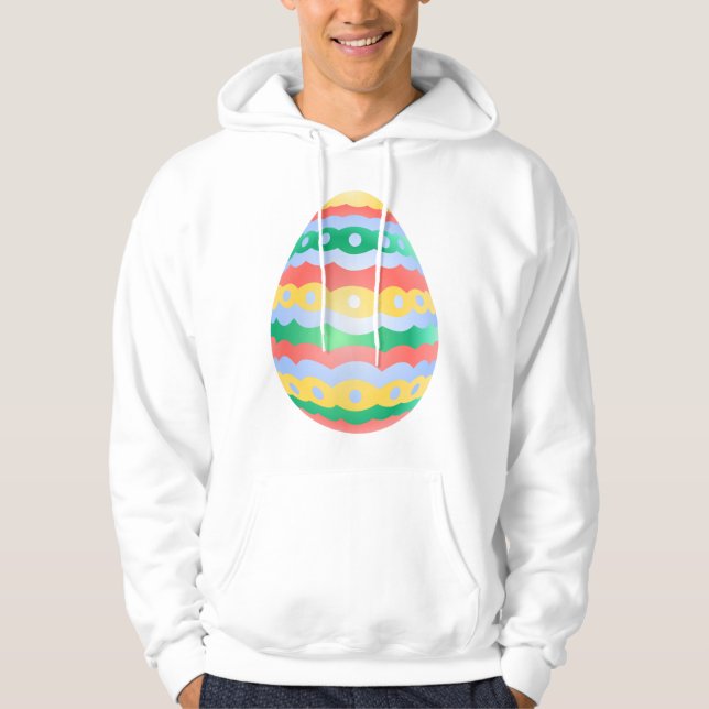 Easter Hoodies Festive Easter Egg Hooded Shirt (Front)