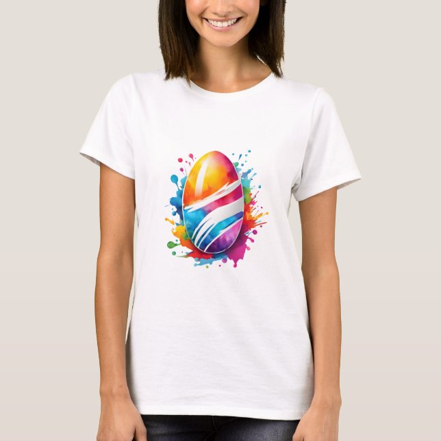 Easter Hoppy Holiday  T-Shirt (Front)