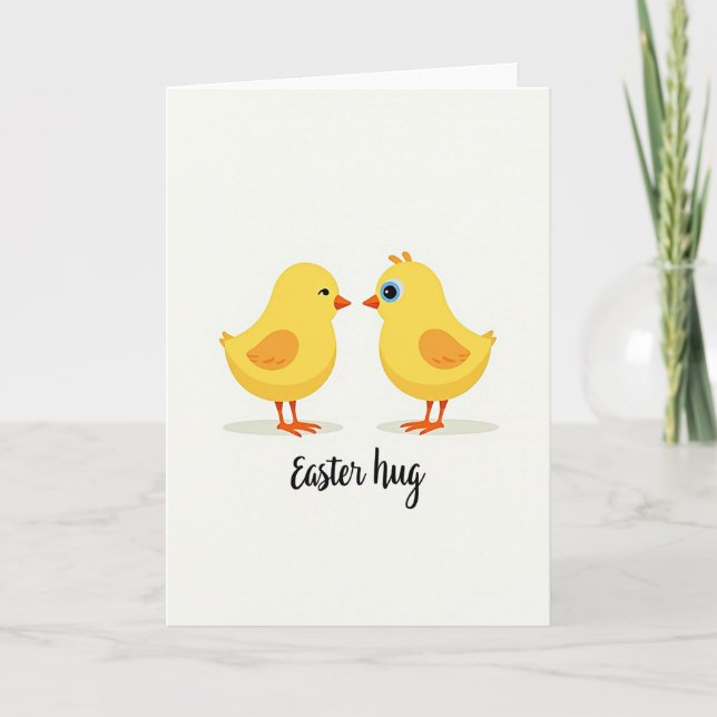 Easter Hugs To You Card (Front)