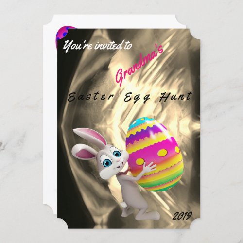 Easter Invitation _ Easter Egg Hunt _ Personalize