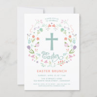 Easter Invitation - Religious, Celebration Invite