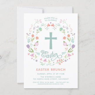 Easter Invitation - Religious, Celebration Invite