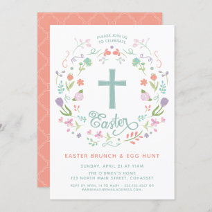 Easter Invitation - Religious, Celebration Invite