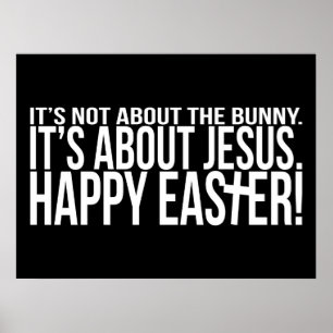 Easter is About Jesus Poster