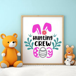 Easter is Coming - Bunnies Poster
