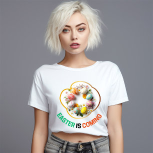 Easter is Coming - Cute Baby Rabbit T-Shirt