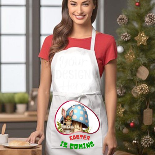 Easter is Coming _ Cute Love Apron