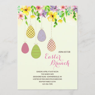 Easter is Here Invitation