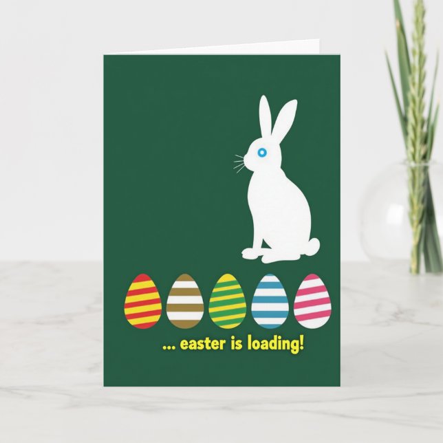 Easter Is Loading Card (Front)