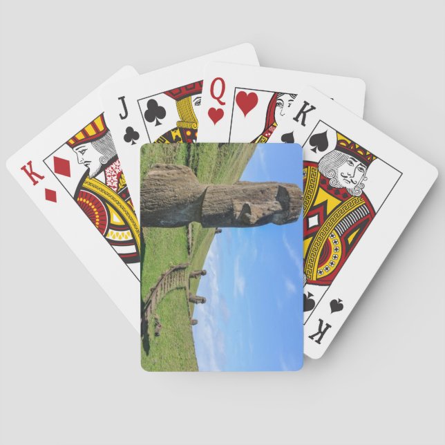 Easter Island, Chile Poker Cards (Back)