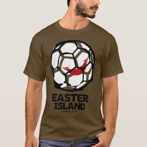 Easter Island  Country Flag T_Shirt