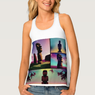Easter Island Dudes Tank Top