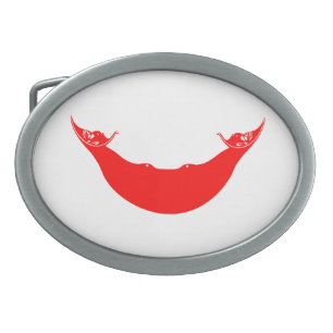 Easter Island Flag Belt Buckle