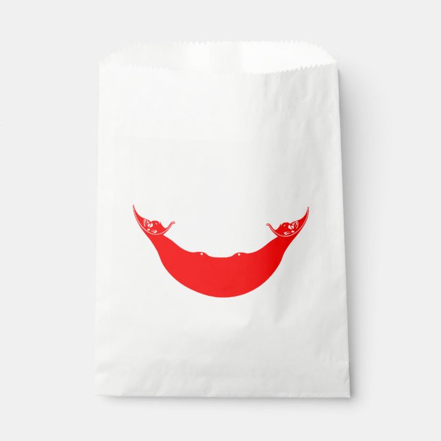 Easter Island Flag Favor Bag (Front)