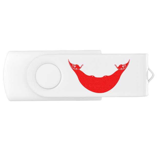 Easter Island Flag Flash Drive (Front)