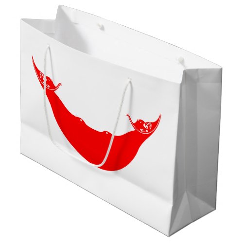 Easter Island Flag Large Gift Bag