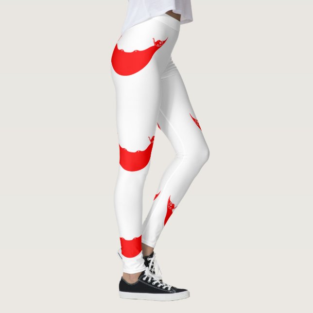 Easter Island Flag Leggings (Right)