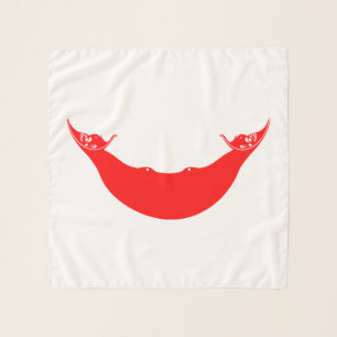 Easter Island Flag Scarf