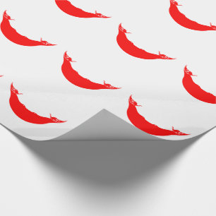 Easter Island Flag Wrapping Paper