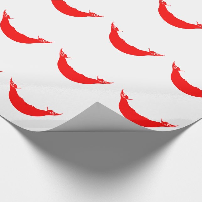 Easter Island Flag Wrapping Paper (Corner)
