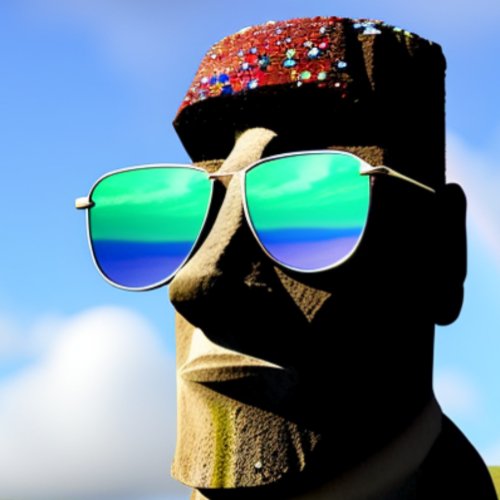 Easter Island Head Face T_Shirt 