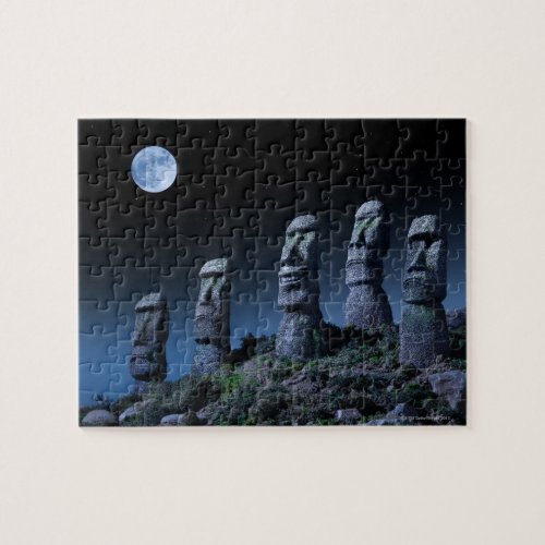 Easter Island Heads Jigsaw Puzzle