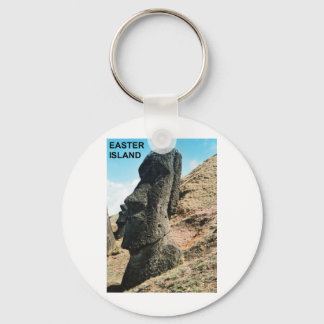 Easter Island Keychain