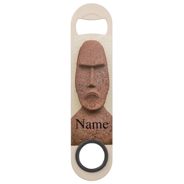 Easter Island Moai Head Thunder_Cove Bar Key (Front)