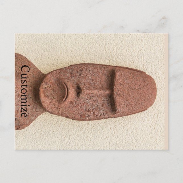 Easter Island Moai Head Thunder_Cove  Holiday Postcard (Front)