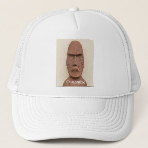Easter Island Moai Head Thunder_Cove  Trucker Hat