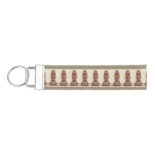 Easter Island Moai Head Thunder_Cove Wrist Keychain
