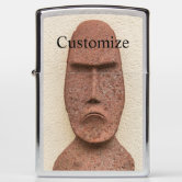 Monuments | Easter Island Zippo Lighter | Zazzle