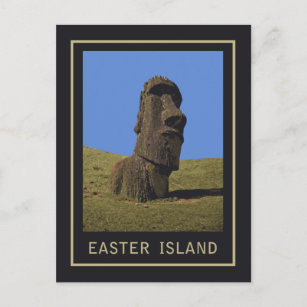 Easter Island Moai Postcard