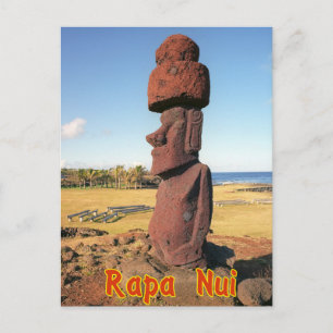 Easter island (Rapa Nui) Chile Postcard