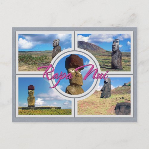 Easter island Rapa Nui Postcard