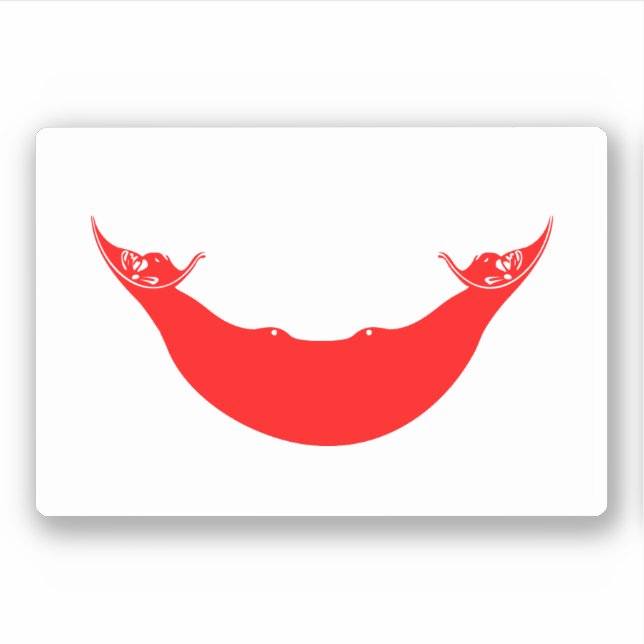 Easter Island Rapa Nui Sticker (Front)