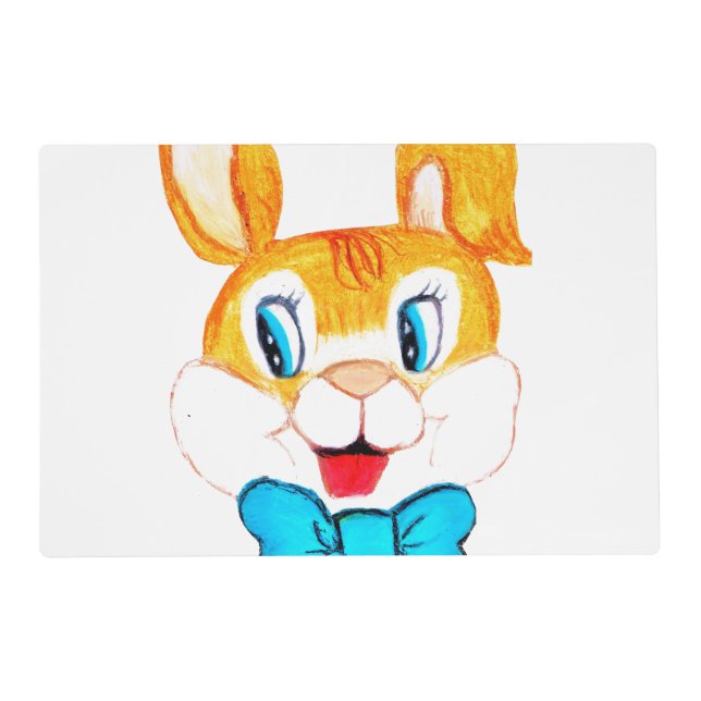 EASTER, JACK RABBIT  PLACEMAT (Front)