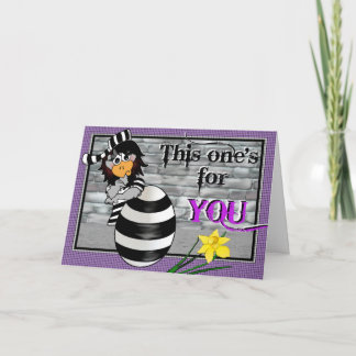 Easter Jailbird Card