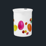 Easter Jelly Beans Pitcher<br><div class="desc">Easter Jelly Beans Bunny Spring Jesus Christian Christianity religion religious believe hope Boulder</div>