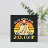 Easter Jesus Guess Whos Back Religious Christian (Standing Front)