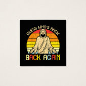 Easter Jesus Guess Whos Back Religious Christian (Back)