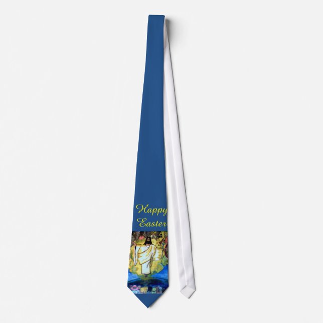 EASTER JESUS HAS RISEN NECK TIE (Front)