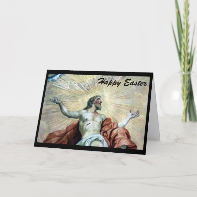 easter jesus holiday card (Front)