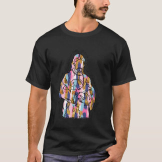 Easter Jesus Rabbit He Is Risen Religious Christia T-Shirt