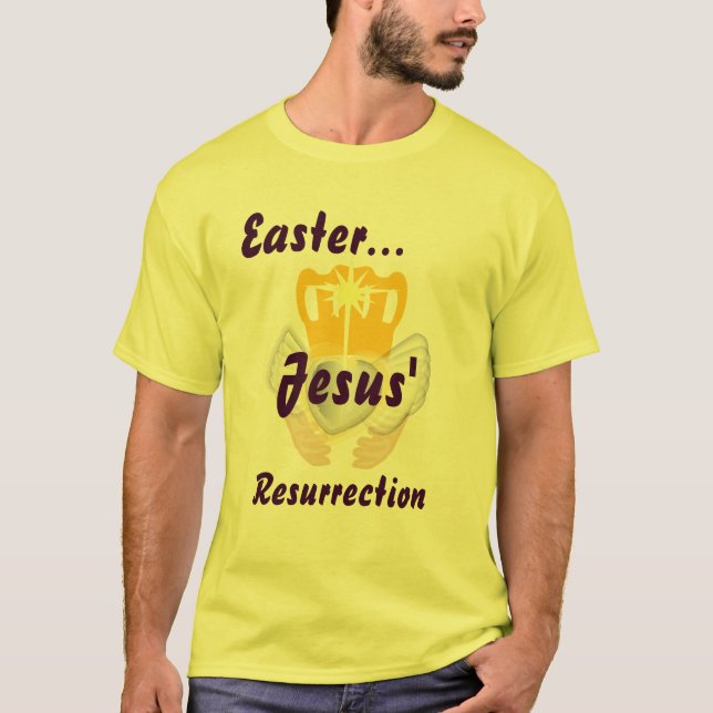 Easter Jesus' Resurrection-Customize T-Shirt (Front)